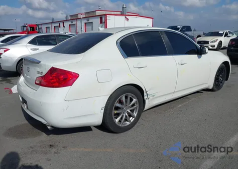 2007 Infiniti G35X z USA, uszkodzony, nr VIN JNKBV61F77M809335
